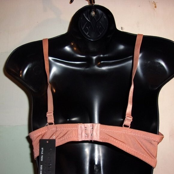 Youmita 36D Cameo Brown Floral Embroidery Underwire bra NWT - Picture 3 of 9